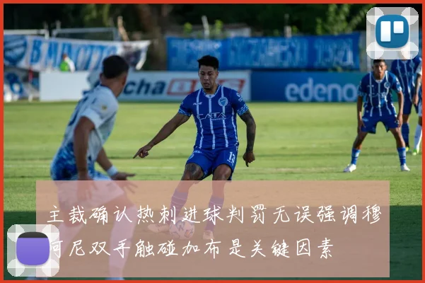 主裁确认热刺进球判罚无误强调穆阿尼双手触碰加布是关键因素